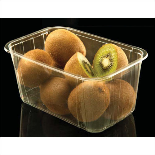 Transparent Kiwi Plastic Packaging Box