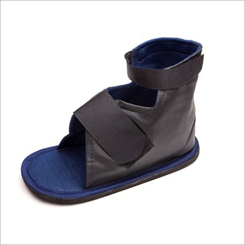 Cast Shoe - Lightweight Waterproof Leather Material | Available in Small, Medium, Large, XL Sizes, Ideal for Hospital and Clinic Use