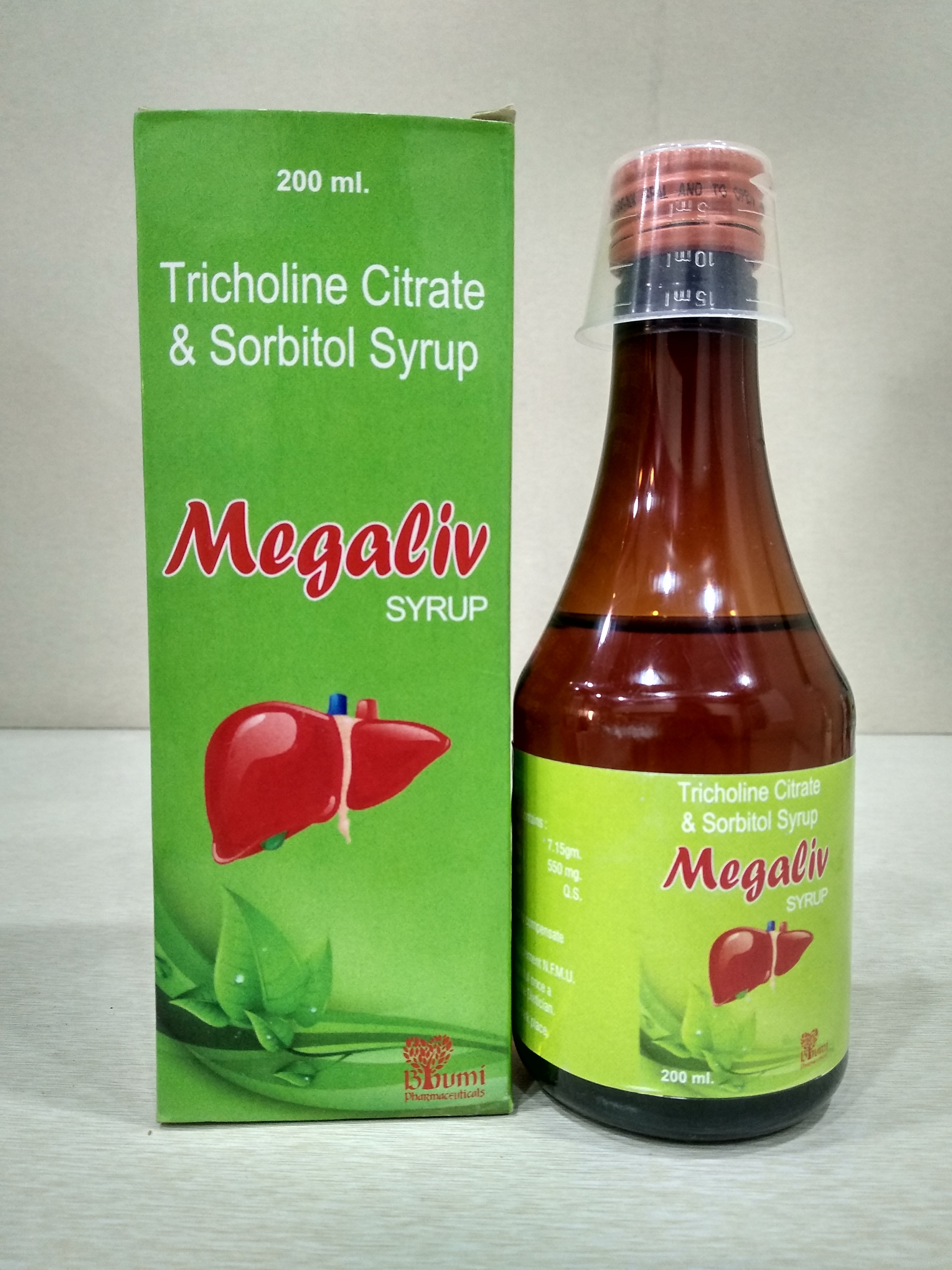 Tricholine Citrate & Sorbitrol Syrup