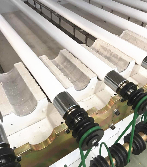 Fused Silica Ceramic Roller - Sio2 99.5%, Density 1.90-1.99 G/cmâ³, Strength 60 Mpa | High Density, Wear Resistant, Long Service Life