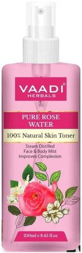 Natural Rose Water - 100% Natural Floral Water, All Skin Types , External Use For Gentle Toning And Moisturizing, 1-year Shelf Life, Suitable For Adults