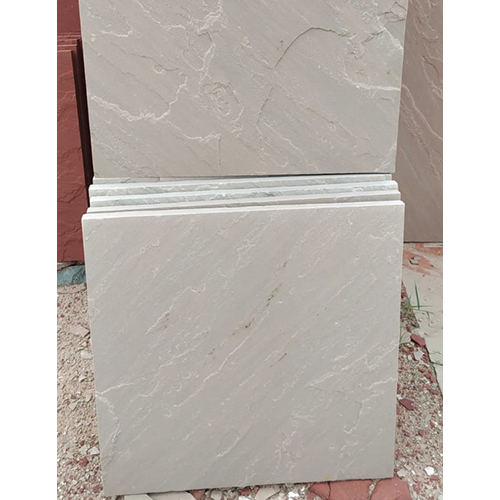 Dholpur White Beige Natural Sandstone Density: Strong Kilogram Per Cubic Meter (Kg/M3)