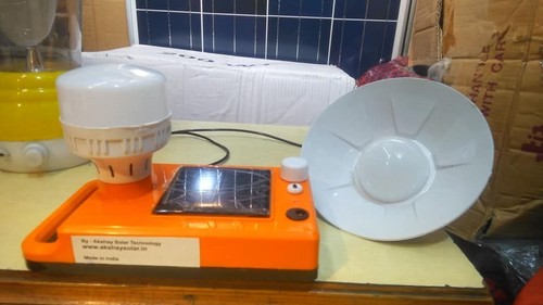 White Solar Home Lighting System