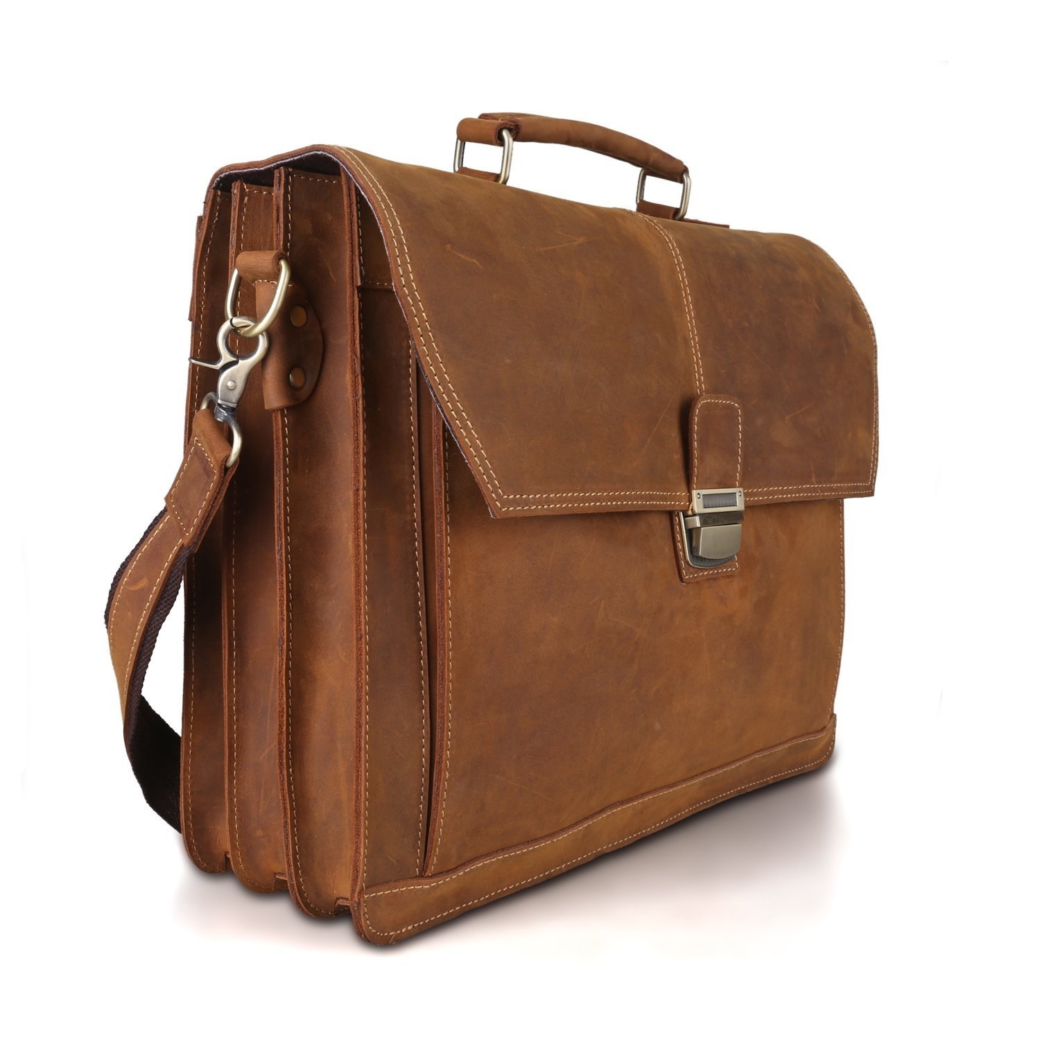 Leather Bags - Leather & Leatherette, Multifunctional With Ample Pockets For Laptops | All Colors, Sizes, And Styles Available