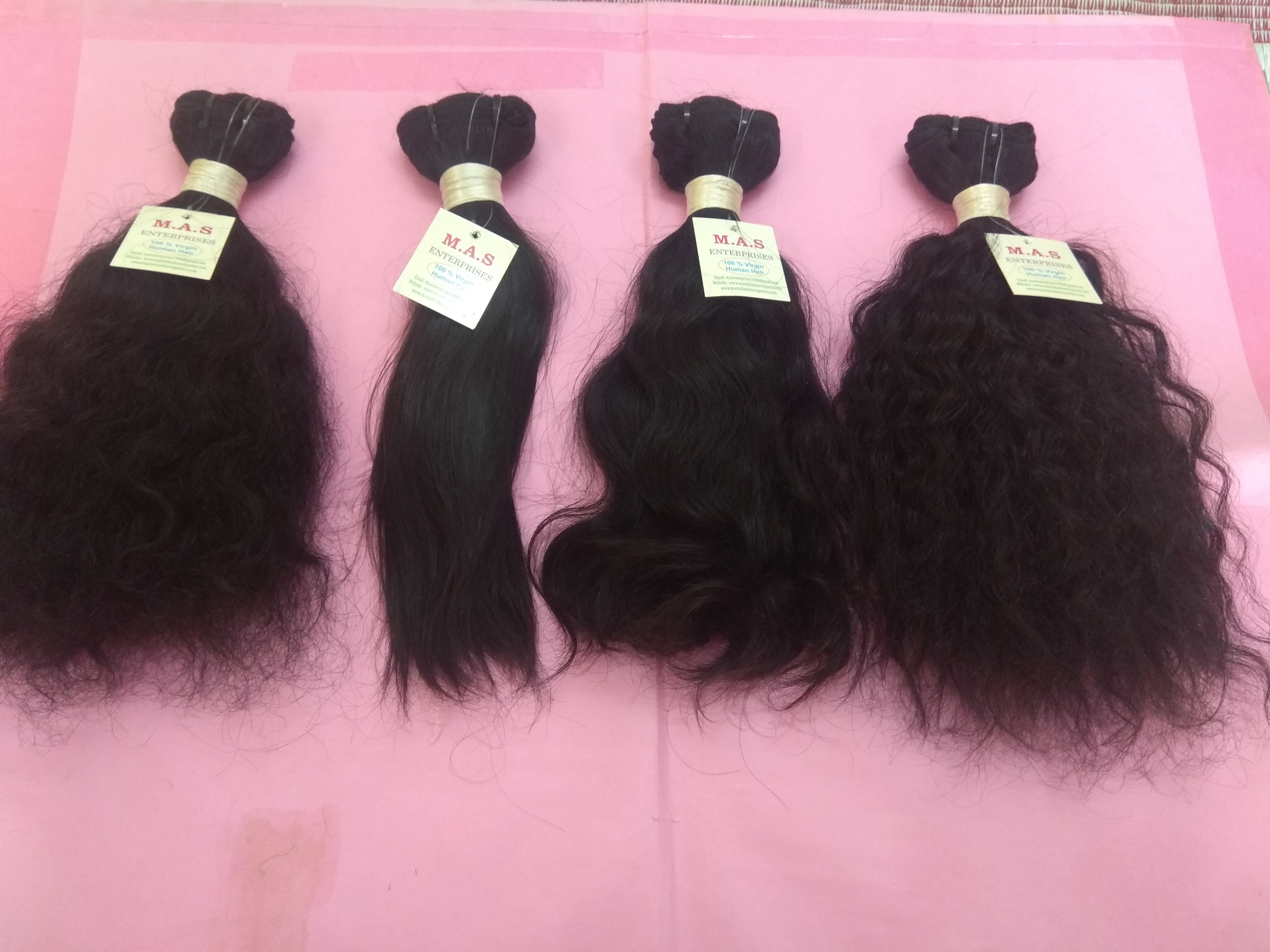 Black Mongolian Natural Human Hair