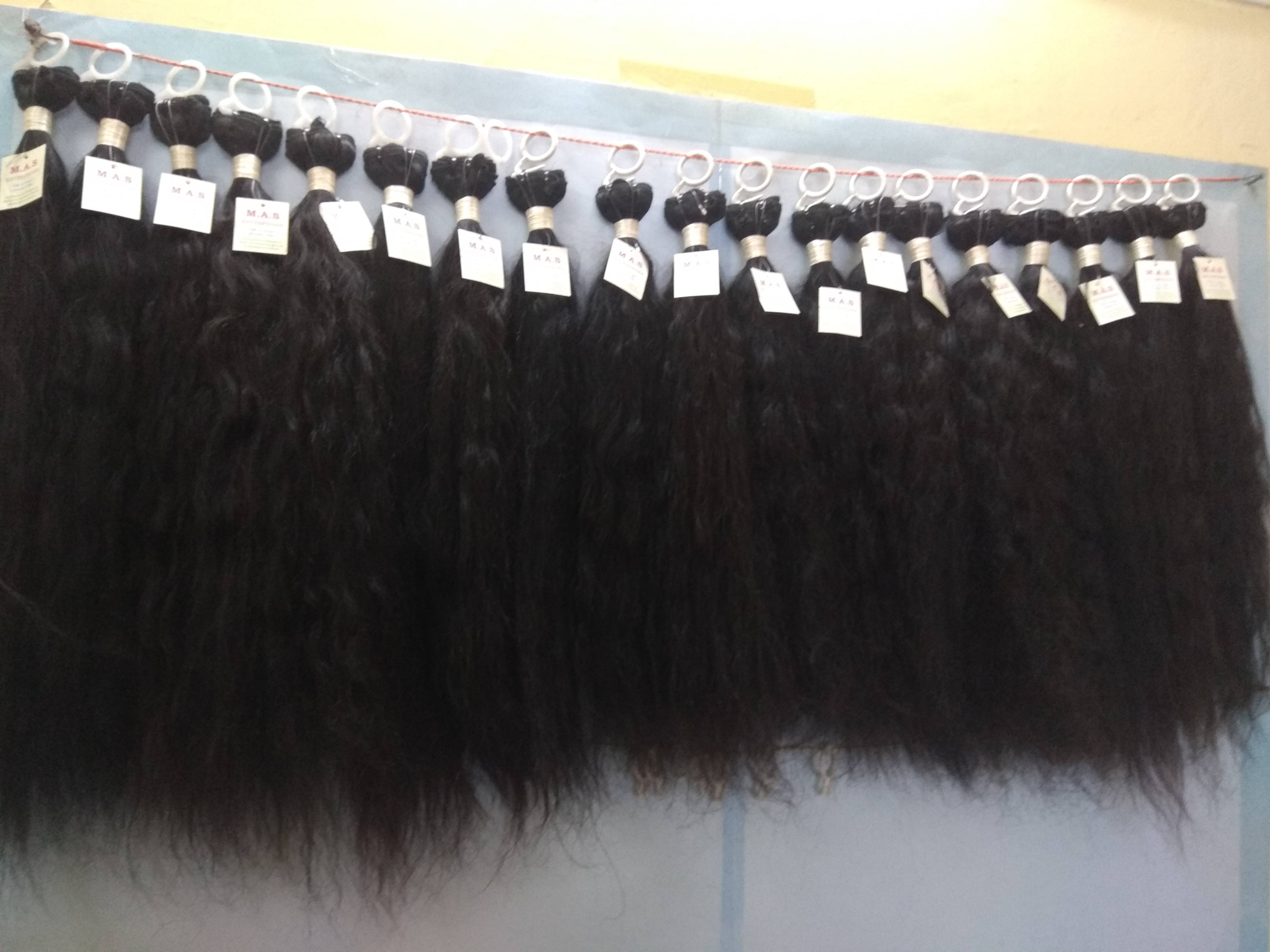 Black Mongolian Natural Human Hair