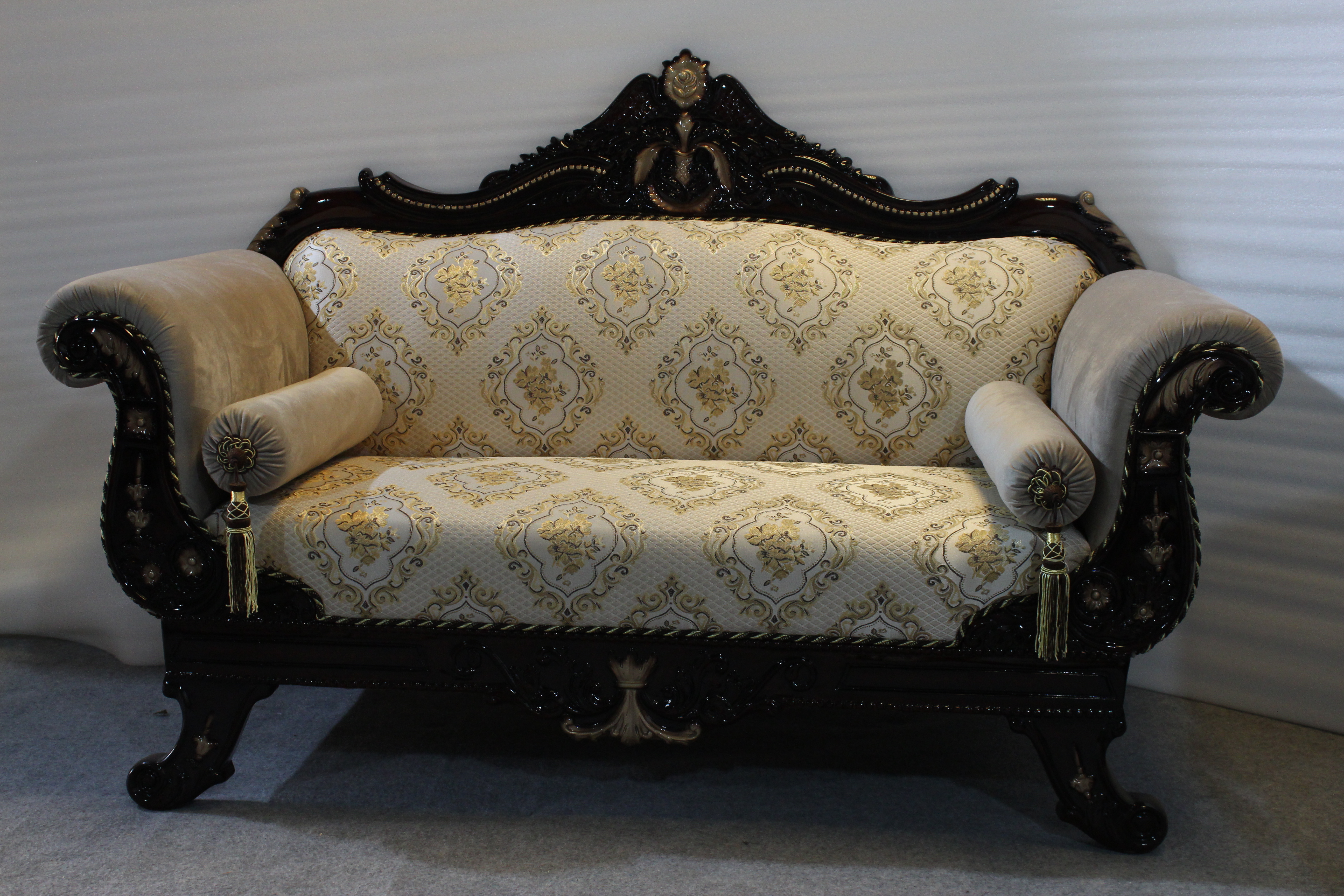 Handmade Antique Seven Seater Sofa Set