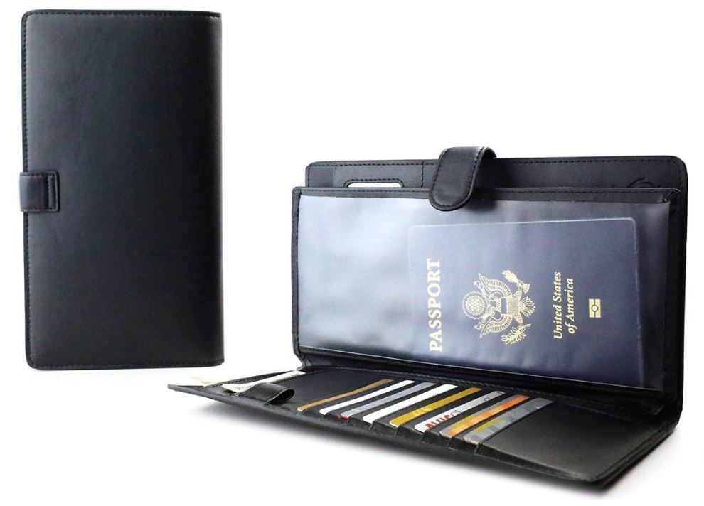 Wallets & Passport Holder - Multi-compartment Design, Versatile Storage For Tickets & Passes, Available In Various Colors And Materials