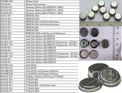 Memory IButtons