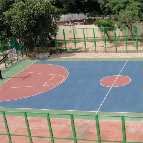 Available In All Color Basket Ball Flooring