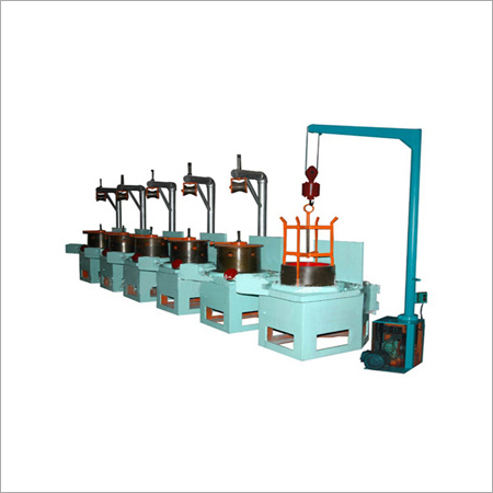 Wire Drawing Machine - Steel Wire, Customized Dimensions, Green Color | Rugged Design, Low Maintenance, User-friendly Operation