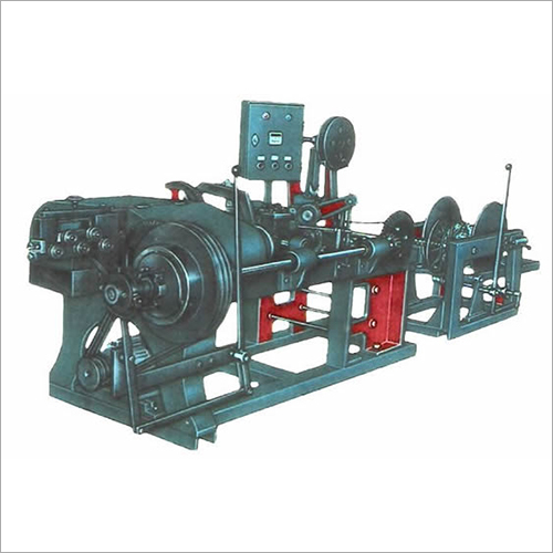 Blue Barbed Wire Making Machine