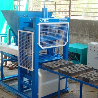 Fly Ash Brick Making Machine - Ms Steel & Ss Steel, Customized Dimensions, Blue Color, High Durability, User-friendly Design