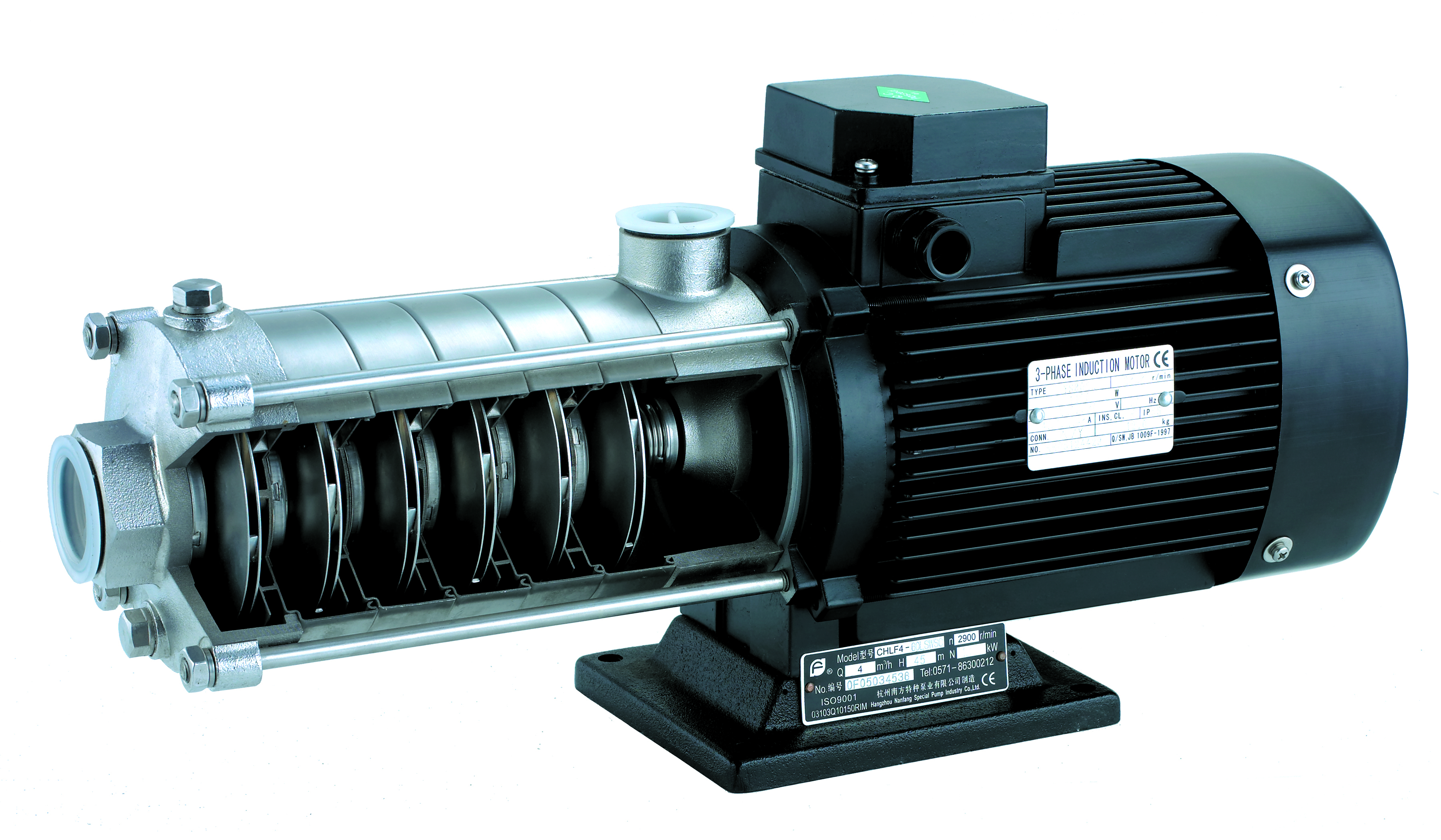 Horizontal Multistage Centrifugal Pump Flow Rate: 0.5 To 28 M3/hr