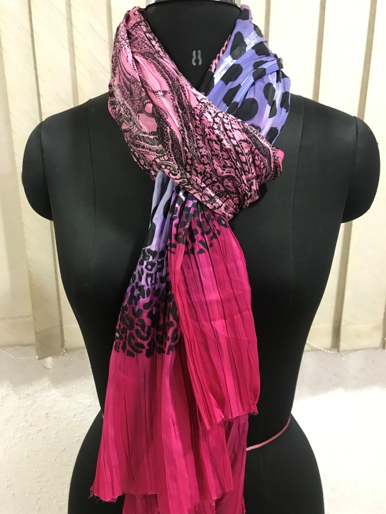 Pleated Scarves