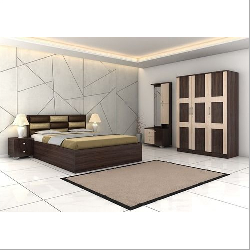 मशीन से बना एथेंस बेडरूम सेट