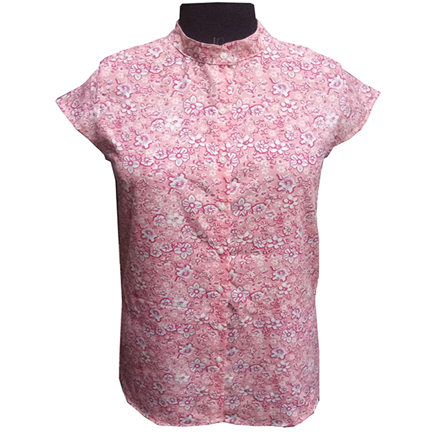 Ladies Designer Tunics - Polyester Blend Sizes S To Xl Burgundy Color Excellent Quality Packaged In Single Poly Bags