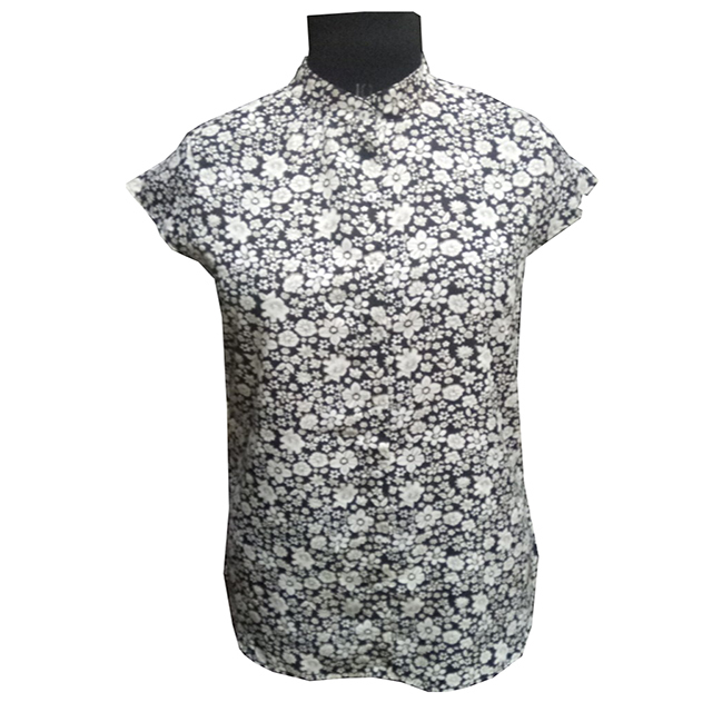 Ladies Designer Tunic - Polyester Blend, S To Xl Sizes, Purple Color, Excellent Quality, Single Pcs In Poly Bag Packaging