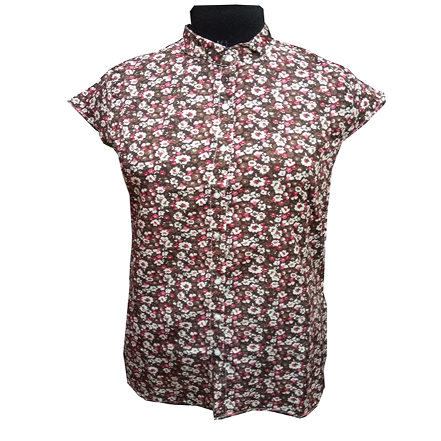 Ladies Designer Tunic - Polyester Blend, S To Xl Sizes, Purple Color, Excellent Quality, Single Pcs In Poly Bag Packaging