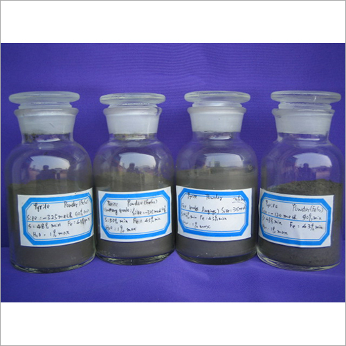 Pyrite Powder - Application: Industrial
