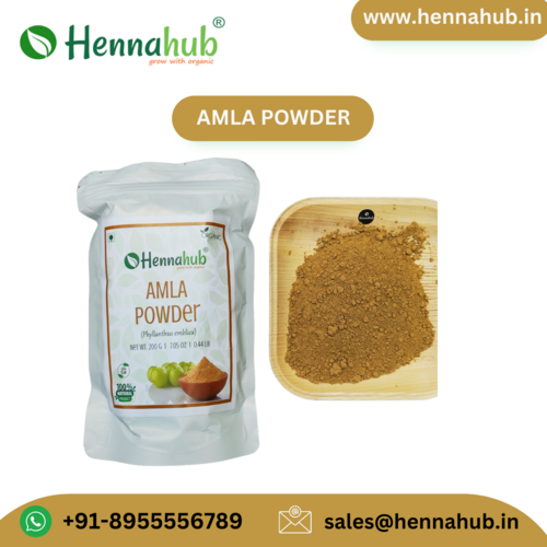 Amla Powder - Premium Quality, Hair Conditioning, High Nutritional Value for Men and Women, 24 Months Shelf Life, Dry Storage