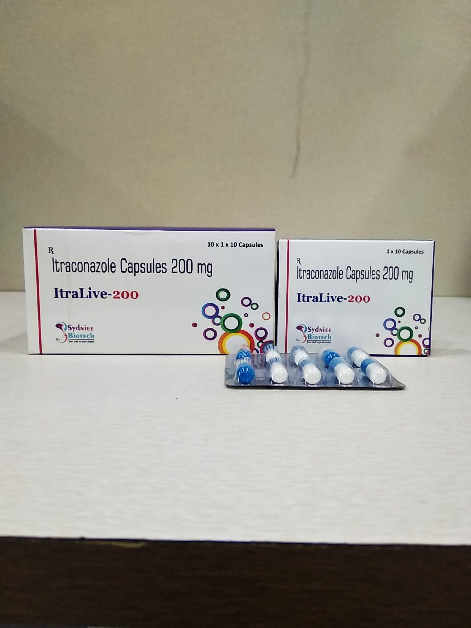 Itraconazole Capsule - 100mg & 200mg Dosage | Broad-spectrum Antifungal Treatment For Fungal Infections, Suitable For All Ages