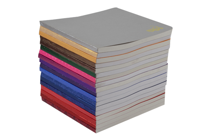 Soft Pasting Paper Notebook (X402) - Binding: Sewing Binding