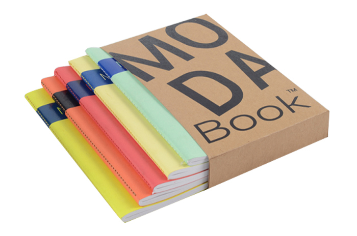 Soft Pasting Paper Notebook (X403) - Binding: Sewing Binding