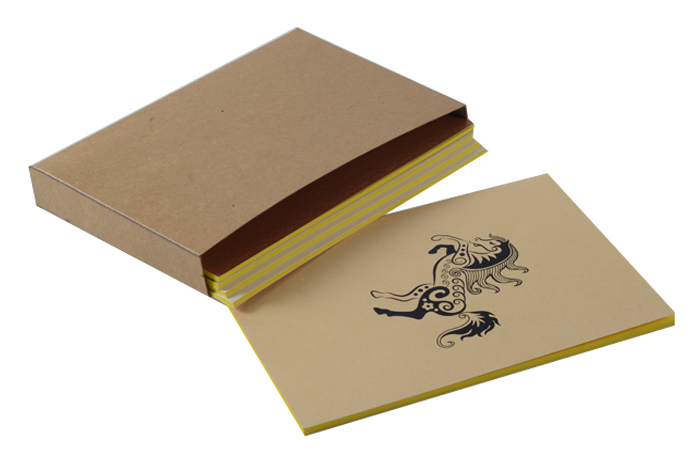 Soft Pasting Paper Notebook (X404) - Binding: Sewing Binding