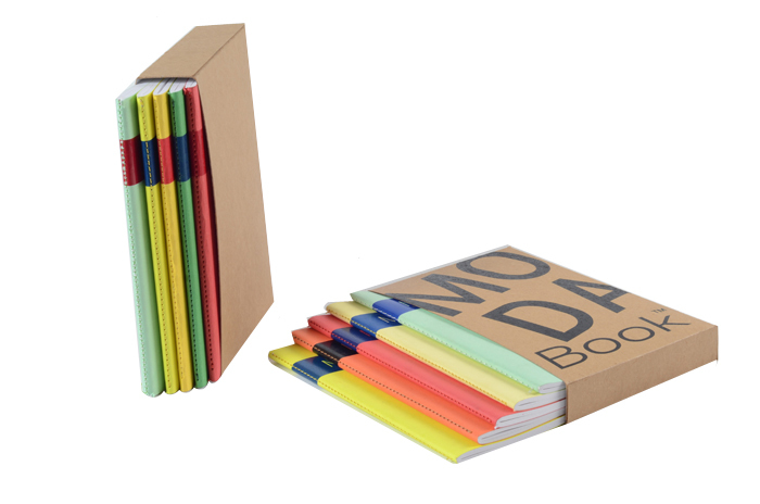 Soft Pasting Paper Notebook (X405) - Binding: Sewing Binding