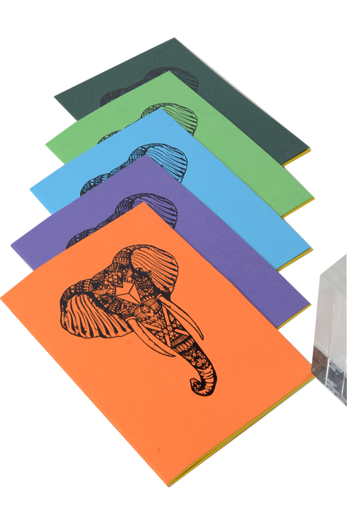 Soft Pasting Paper Notebook (X408) - Binding: Sewing Binding