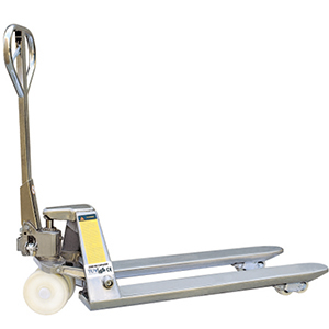 Hand Pallet Truck - Steel, 5500 Lb Capacity, 20.5''-27'' Fork Width | Durable, Rust Proof, Easy To Operate
