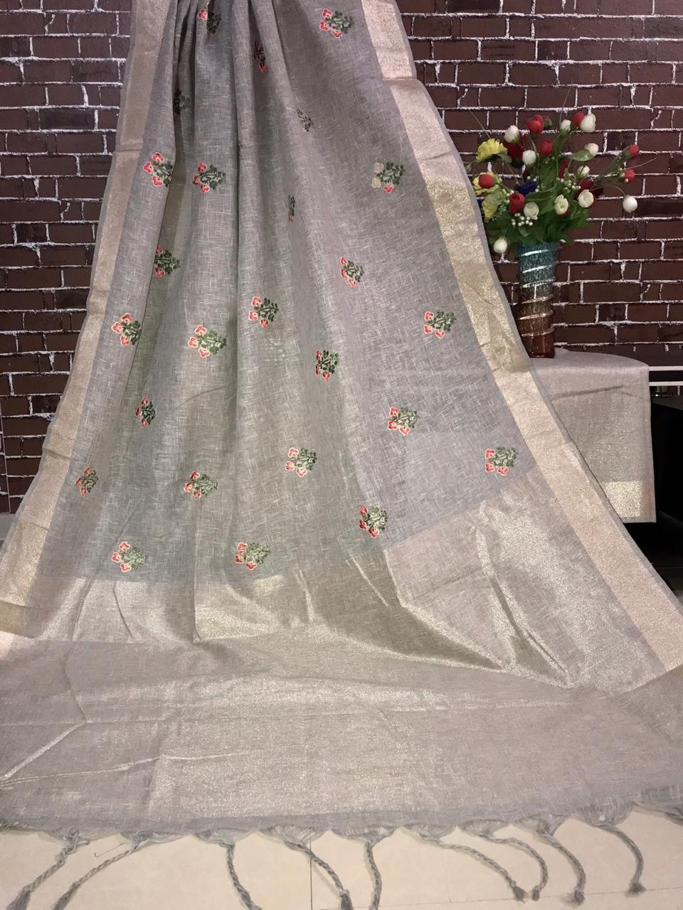 Embroidered Boutique Saree