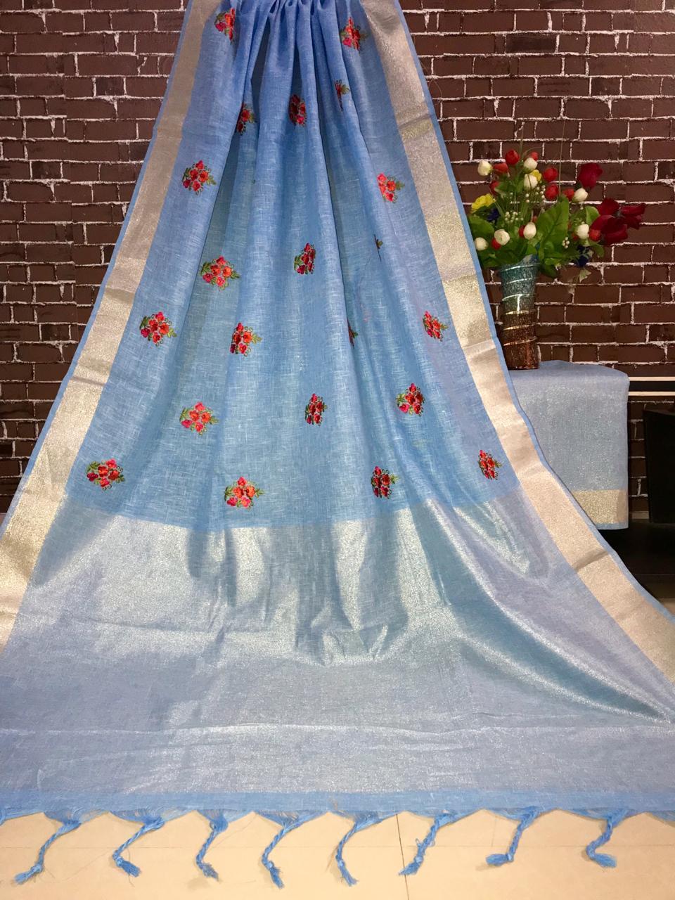 Embroidered Boutique Saree