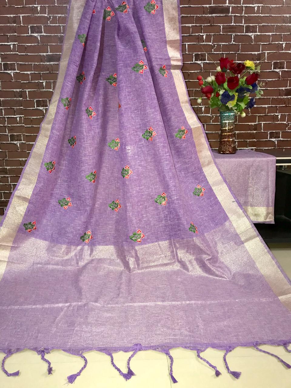 Embroidered Boutique Saree