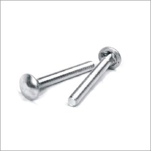 Carriage Bolt - Stainless Steel, Diverse Standard Sizes , Corrosion Resistant, Easy To Carry, High Strength Finishing