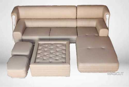 Handmade Luxury Corner L Shape Sofa