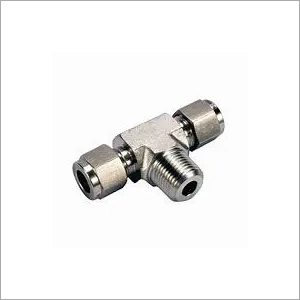 स्टेनलेस स्टील मेल ब्रांच टी