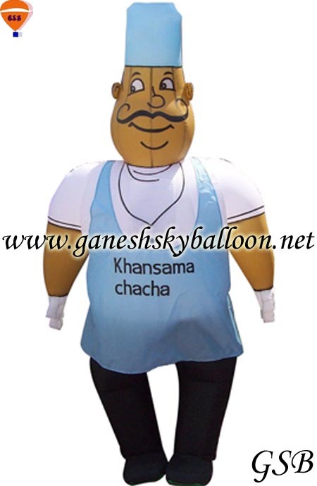 Black Character Inflatables