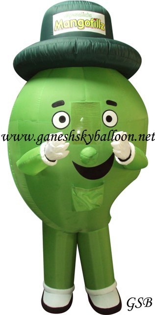 Red Joker Walking Inflatables