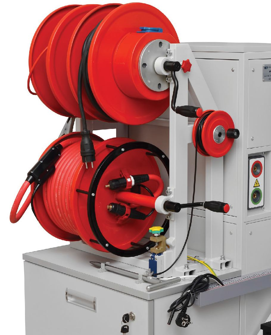 White Van Mounted Cable Fault Locator