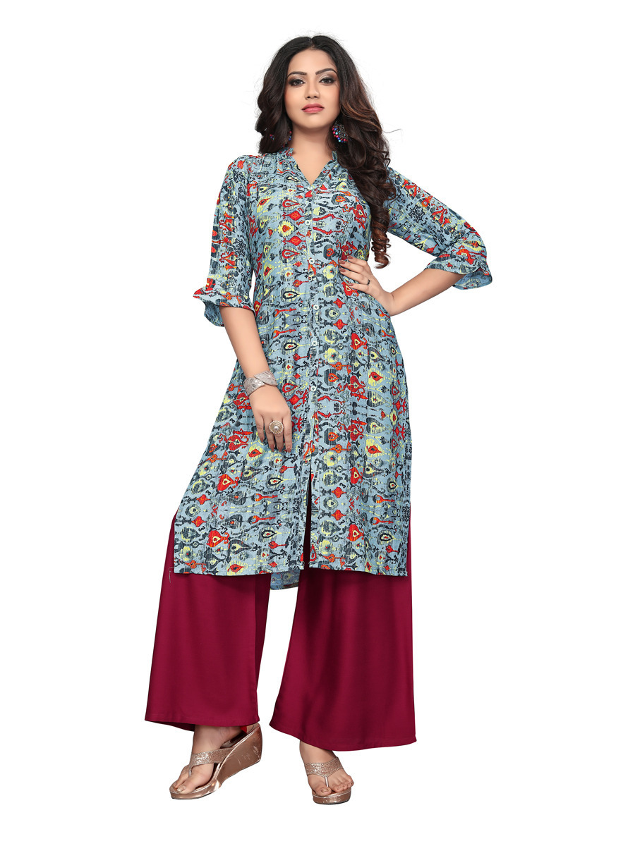 Available In 4 Colors Trendy Kurti