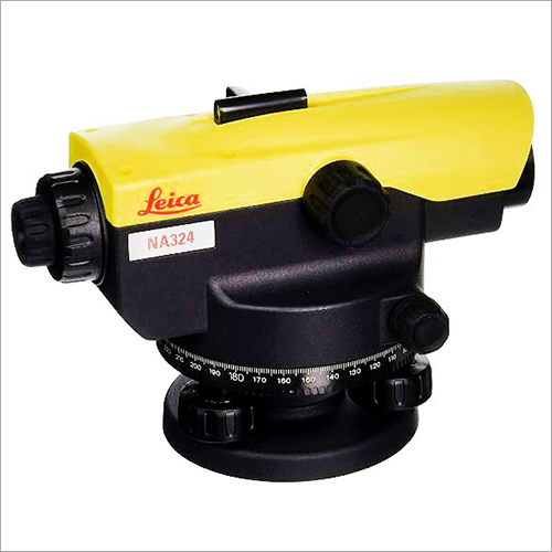 LEICA Auto Level Instrument - 24X Magnification, 36mm Objective Aperture | Yellow & Black, Lightweight 1-5 kg, +/-15 Working Range, Includes User Manual and Accessories