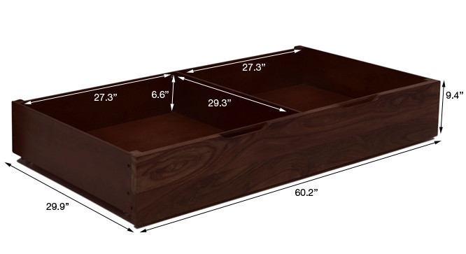 Wooden Double Bed - Bamboo, 212x160x89 Cm | Durable, Easy To Clean, Eco-friendly, Contemporary Design