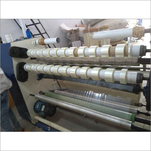 Fully Automatic Bopp Tape Slitting Machine - Color: White