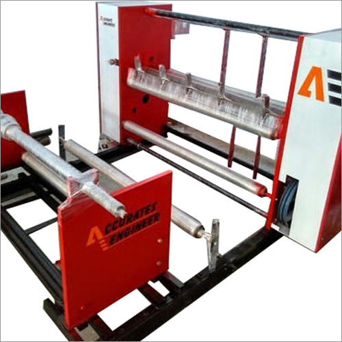 रेड सेमी ऑटोमैटिक सेंटर शाफ्ट स्लीटिंग मशीन