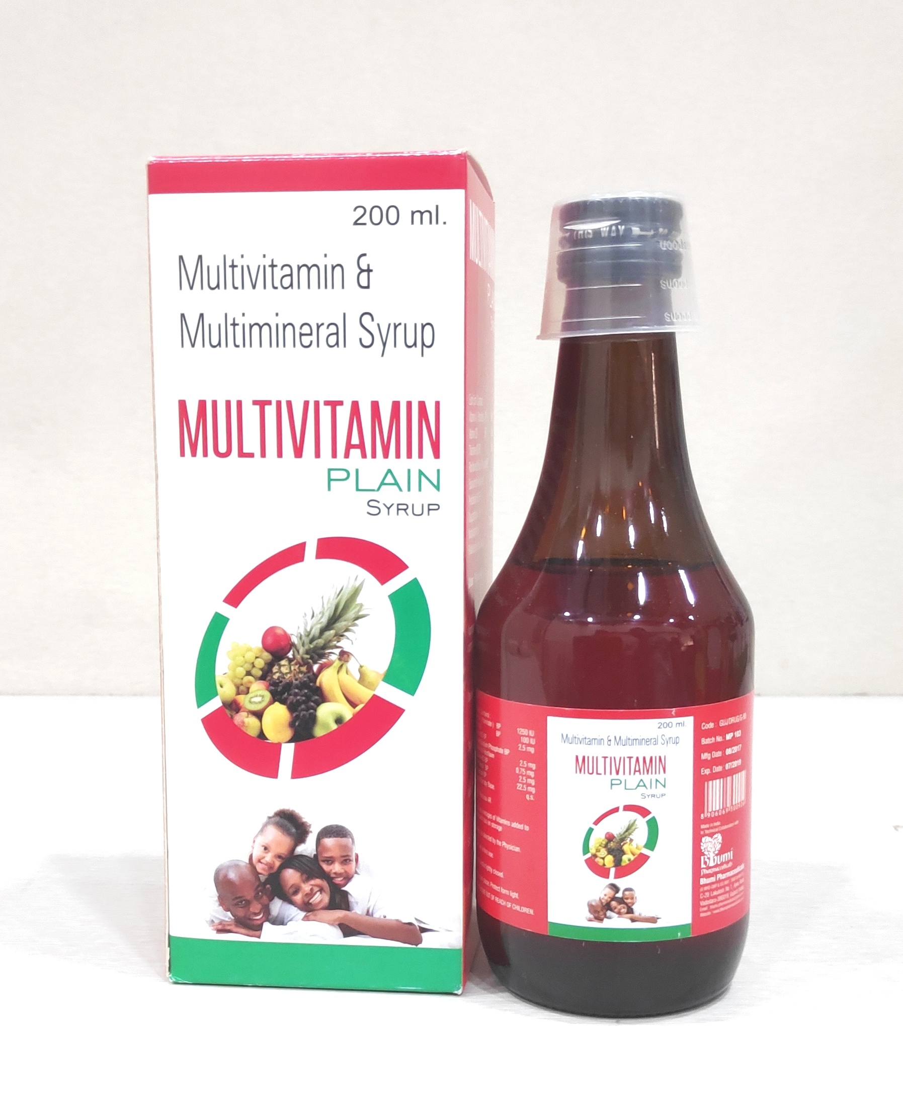 Multivitamin & Multimineral Syrup Liquid