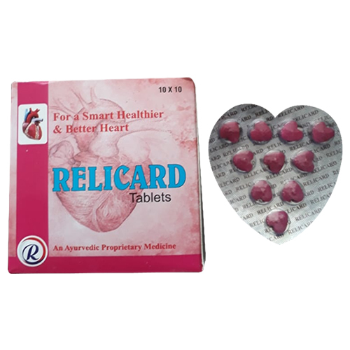 Herbal Medicine Relicard Tablet