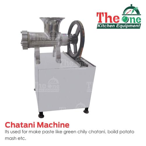 चटनी मशीन - स्टेनलेस स्टील, 50-60 kg क्षमता | सिल्वर, सेमी ऑटोमैटिक, 220V इलेक्ट्रिक पावर, 1 साल की वारंटी