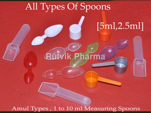 Plastic Spoon - Rigid Plastic Material | Durable Design for Versatile Use in Culinary Applications